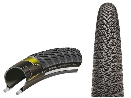 Купить Continental Покрышка TopContact Winter II Premium, 700 x 42C, (42-622) борт-кевлар