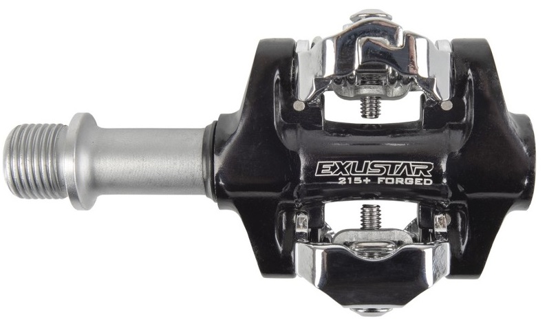 Купить Педали контактные EXUSTAR E-PM215+, черный/серый