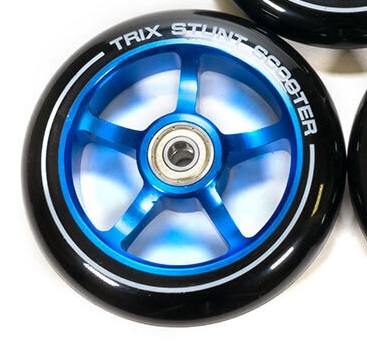 Купить Колесо для самоката 110 мм, ABEC-9, синий