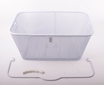 Купить Корзинка с креплением на багажник VINCA SPORT, 400х300х150мм, белая