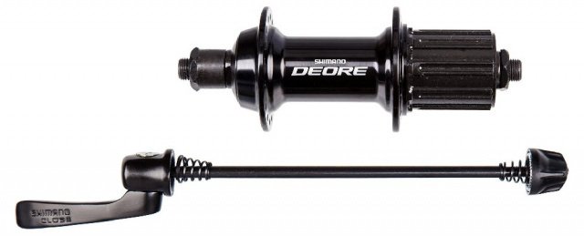 Купить Втулка задняя SHIMANO FH-T610-L DEORE, 36Н, 8/9/10 скоростей, 135х146мм, чёрная