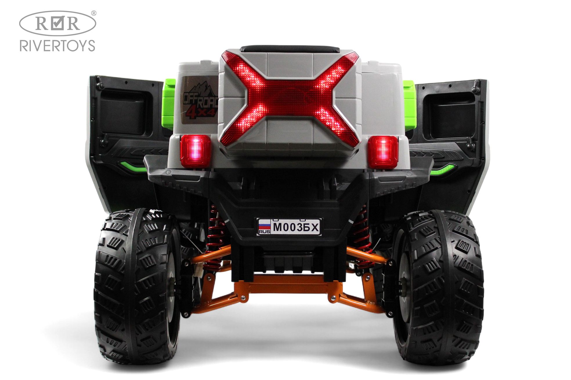 Купить Детский электромобиль RIVERTOYS JEEP М003БХ