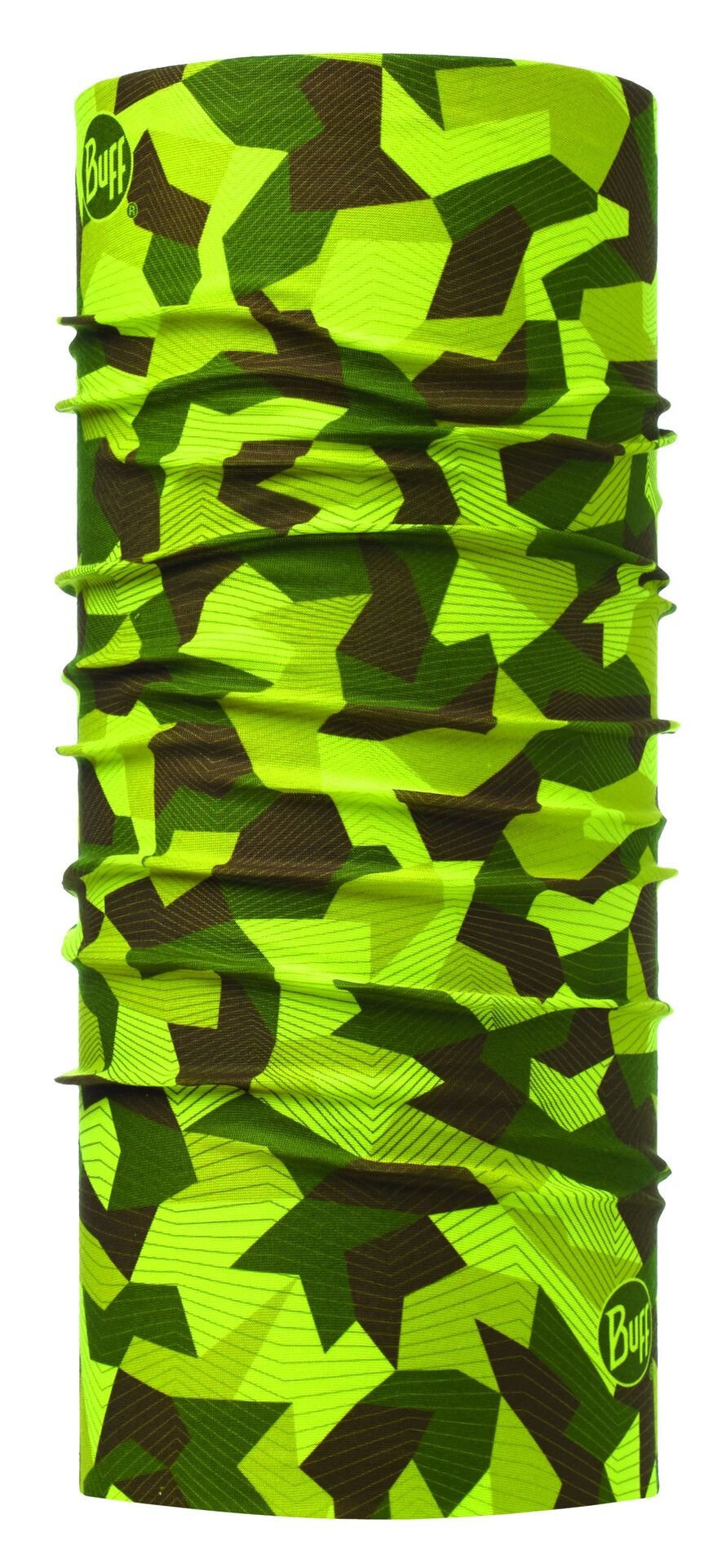 Купить Бандана BUFF ORIGINAL BLOCK CAMO GREEN (US:One size)