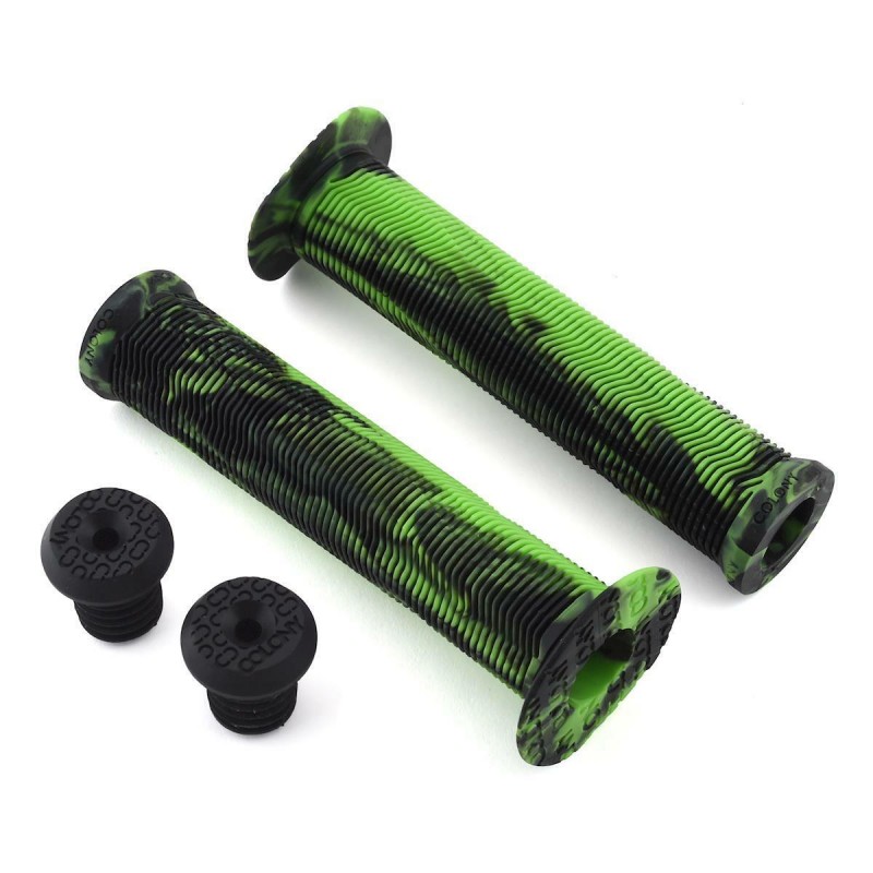 Купить Грипсы COLONY BMX Much Room Grips черно-зеленый
