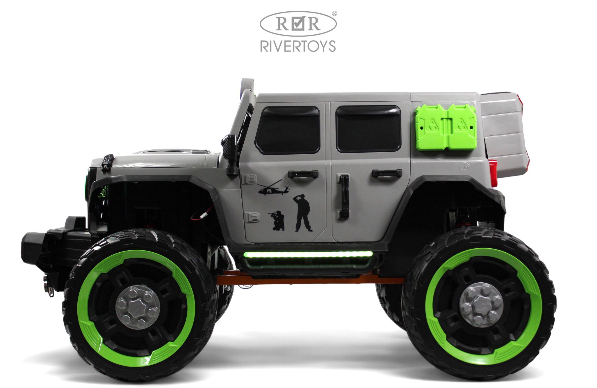 Купить Детский электромобиль RIVERTOYS JEEP М003БХ