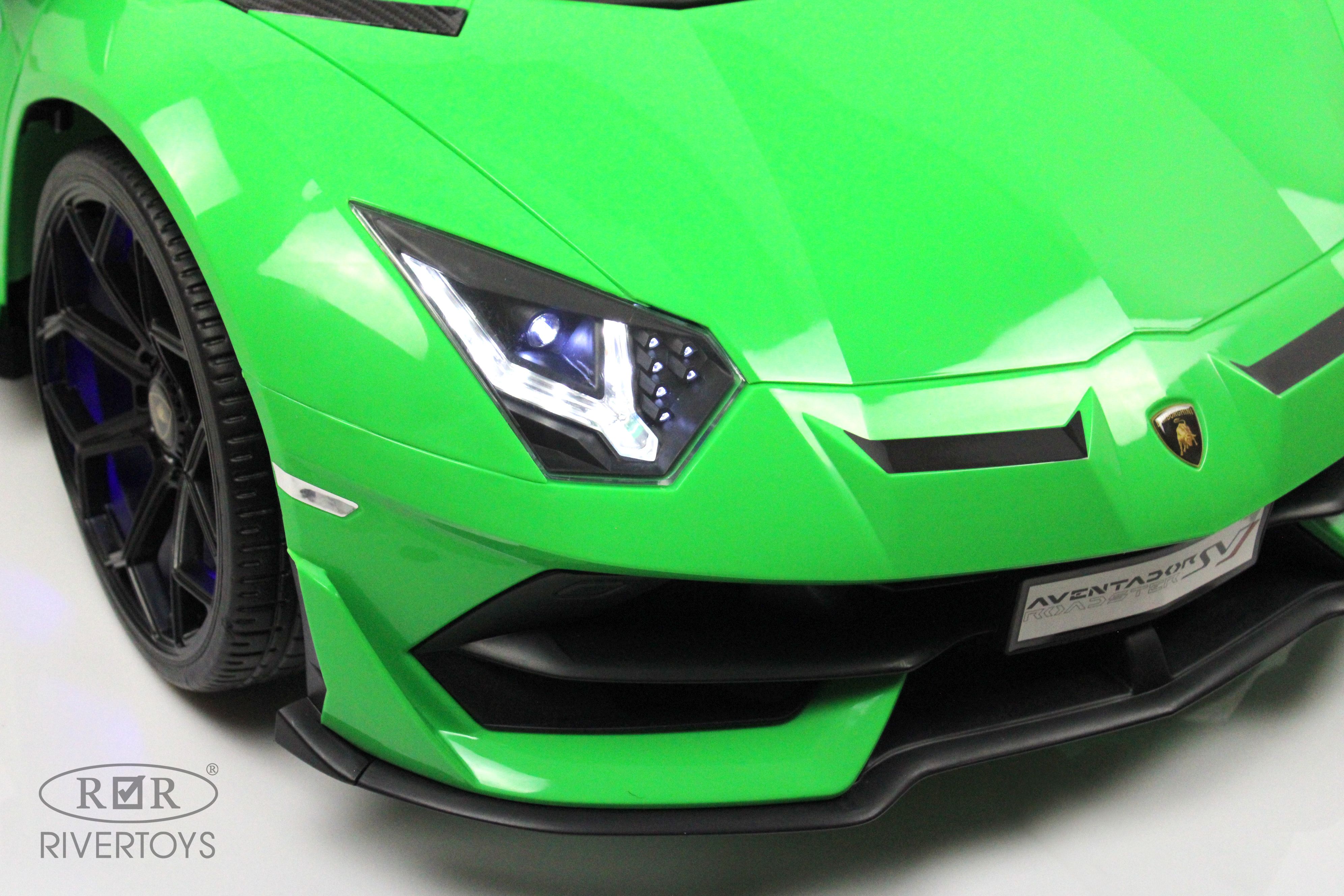 Купить Детский электромобиль RIVERTOYS Lamborghini Aventador SVJ A111MP