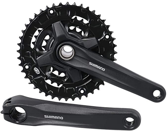 Купить Система SHIMANO Altus MT200-3, 175мм, 40/30/22T, для 9 скоростей, без защиты, черная, EFCMT2103EX002XL 2-3153