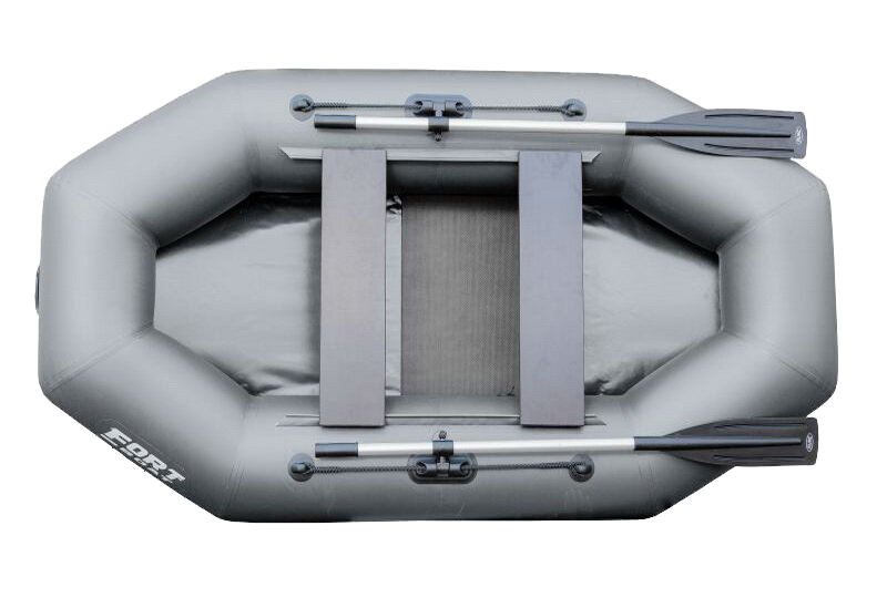 Купить Надувная лодка ПВХ FORT boat 260 цвет серый