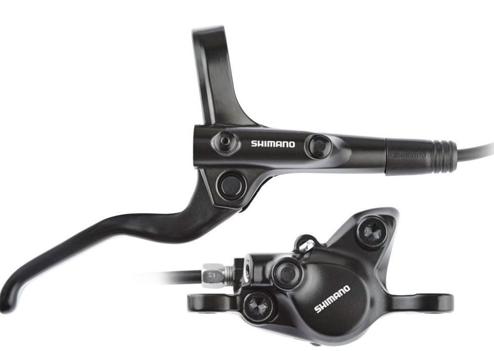 Купить Тормоз гидравлический передний SHIMANO MT200, набор (ручка с калипером и колодками)