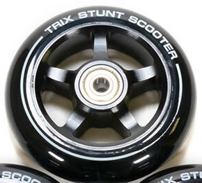 Купить Колесо для самоката 110 мм, ABEC-9, черный