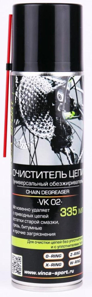 Купить Очиститель цепи VINCA SPORT VK 02, аэрозоль 335мл