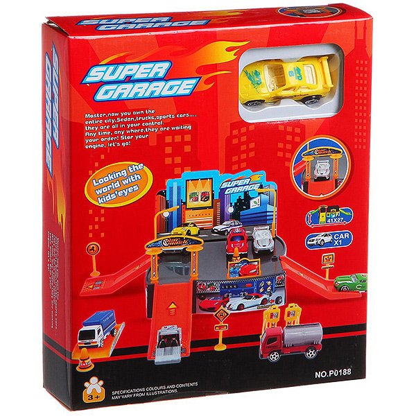 Купить Набор игр Super Garage 2 уровня, P0188