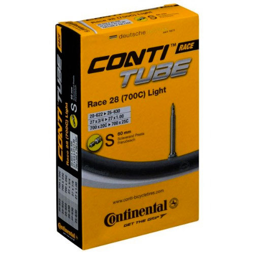 Купить Камера CONTINENTAL Race Light 700x18-25c, спортивный 60 мм