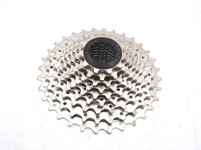 Купить Кассета 10 ск. SKILFUL CS-10, 11-28T, хромированная