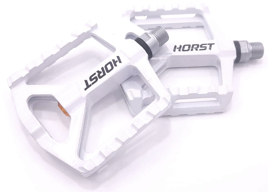 Купить Педали HORST H75, 97x107x16 мм, белые