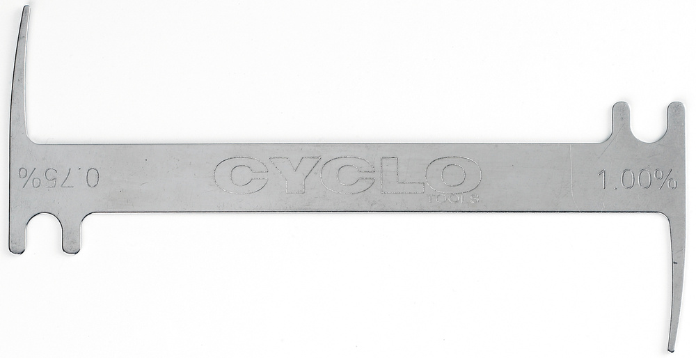 Купить Цепеметр (калибр) CYCLO индикатор 0,75/1% износа