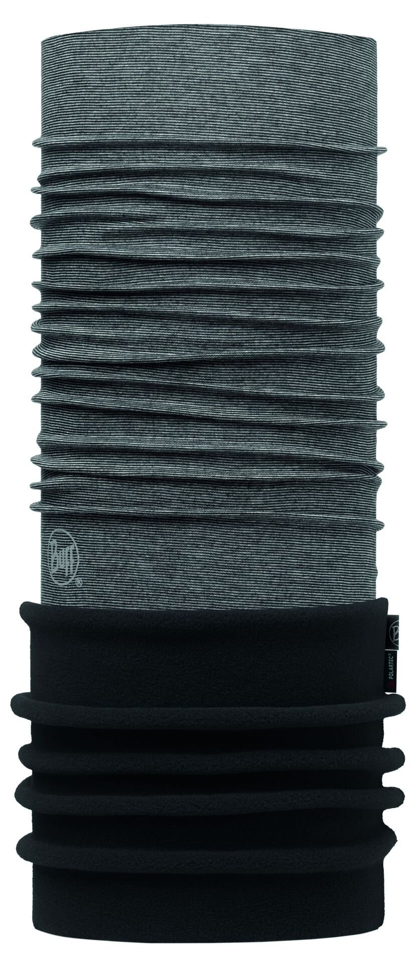 Купить Бандана BUFF POLAR BUFF GREY STRIPES / BLACK (US:One size)