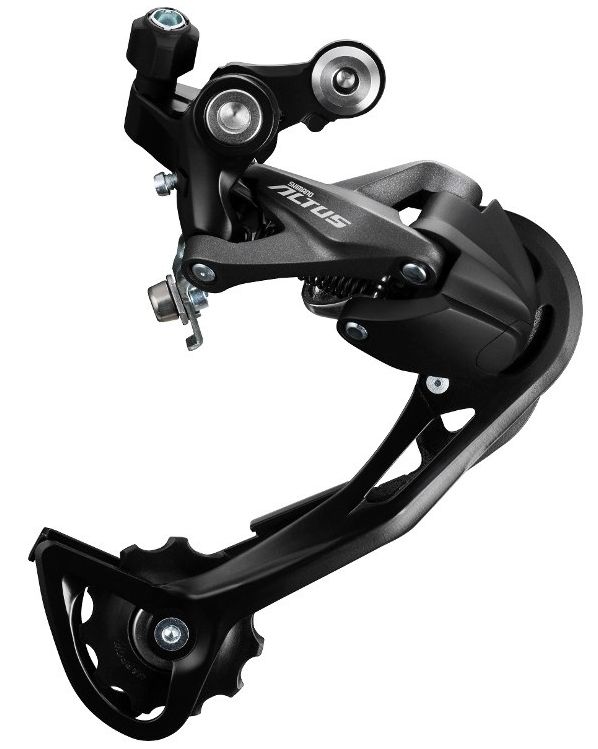 Купить Переключатель задний SHIMANO ALTUS ERDM2000SGS  9ск. резьба длинный черный 2-6012