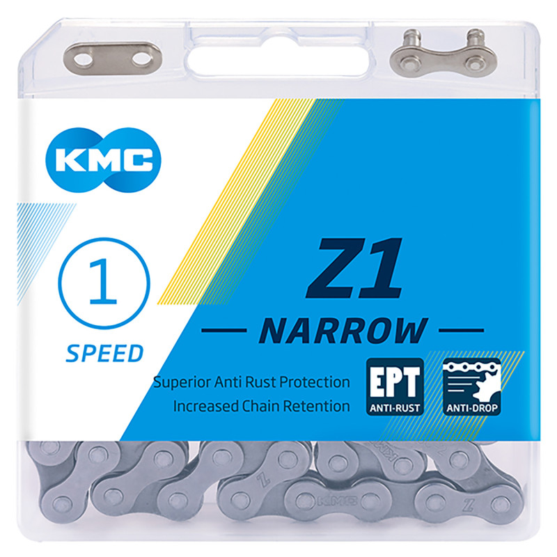 Купить Цепь KMC Z1 Narrow EPT 1ск. 112 звеньев