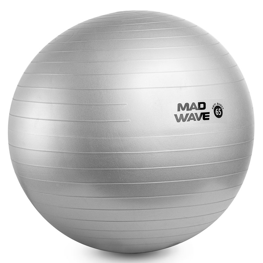 Купить Мяч MAD WAVE Anti Burst Gym Ball для фитнеса, 65 см