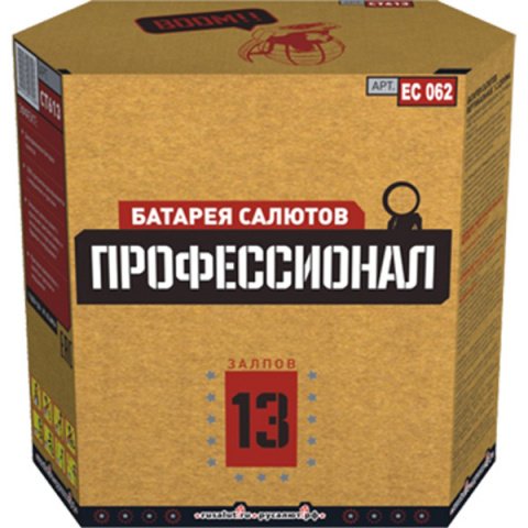 Купить Батарея салютов Профессионал 13 х 1,2 EC062