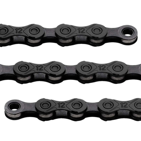 Купить Цепь KMC X12 Blacktech 12 ск., 126 зв., с замком