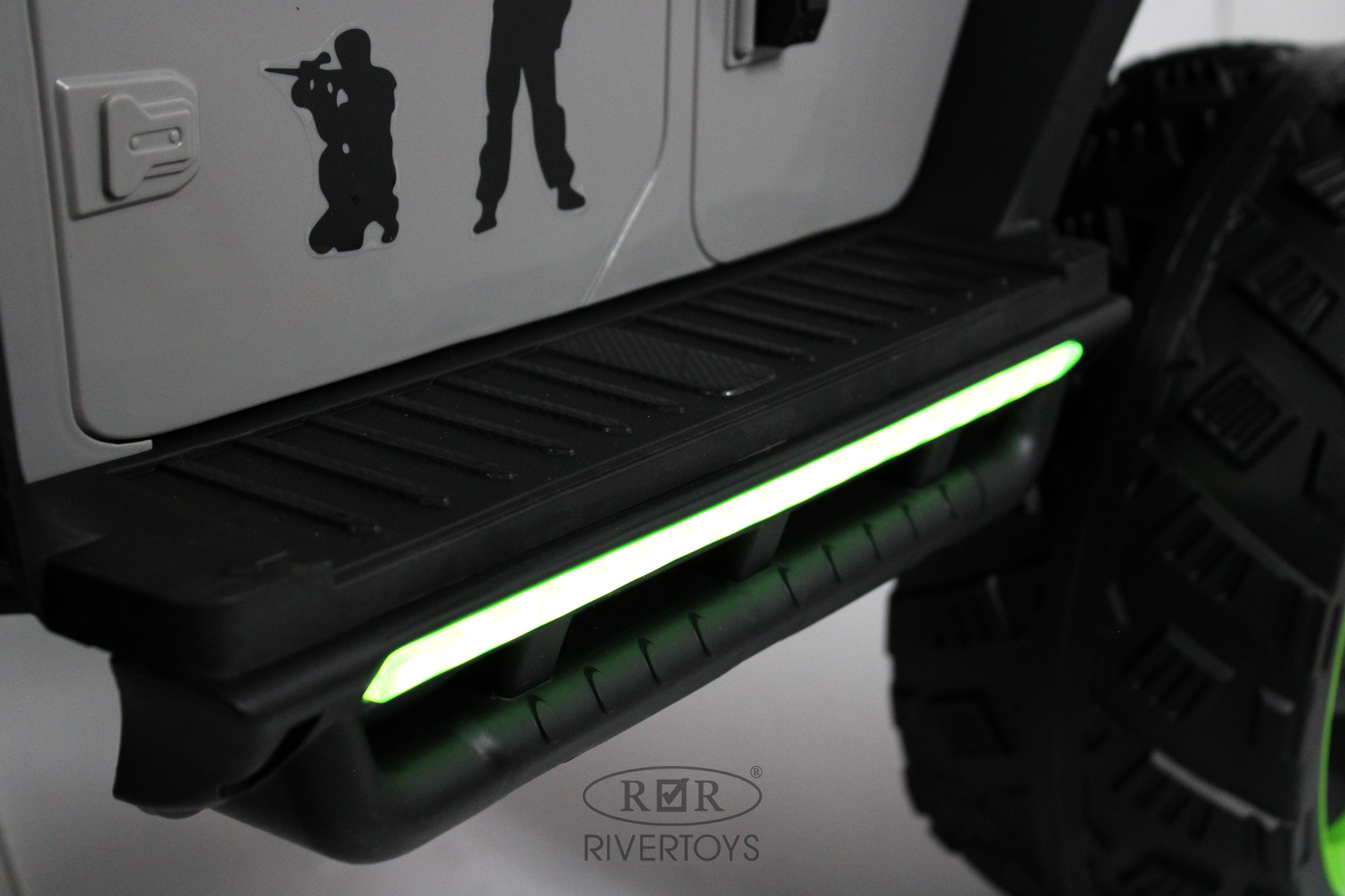 Купить Детский электромобиль RIVERTOYS JEEP М003БХ