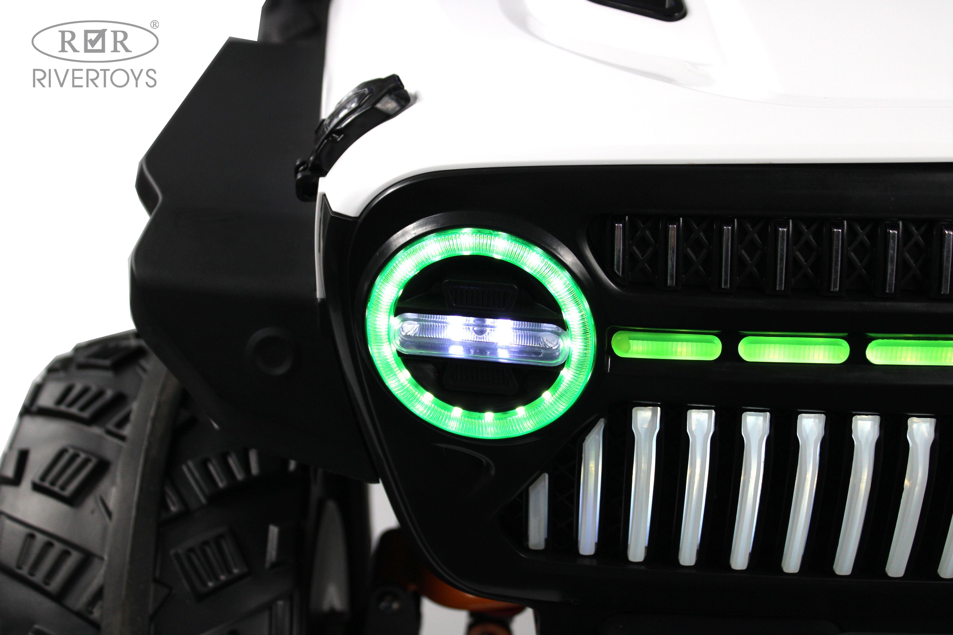 Купить Детский электромобиль RIVERTOYS JEEP М003БХ
