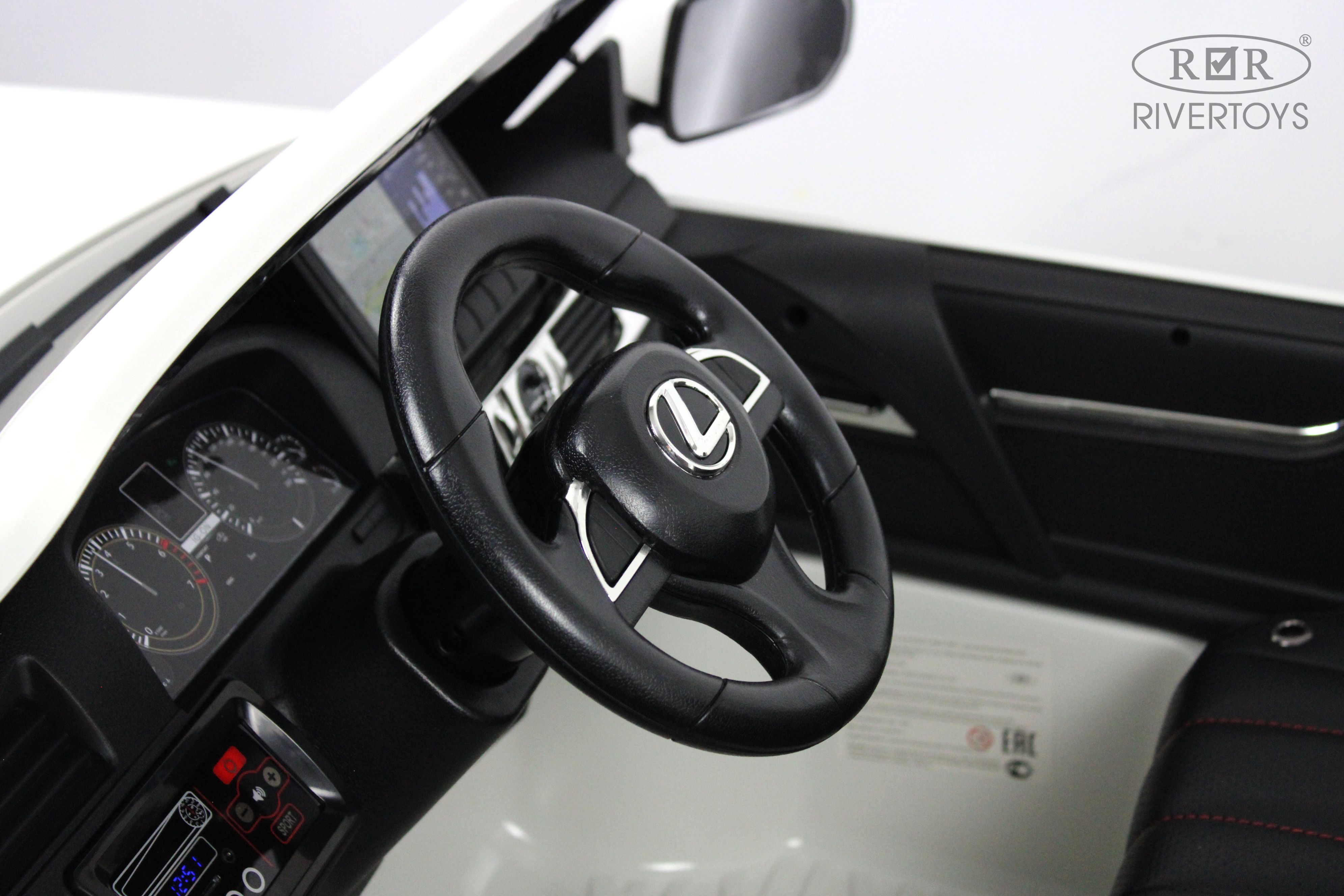 Купить Детский электромобиль RIVERTOYS Lexus LX570 Y555YY