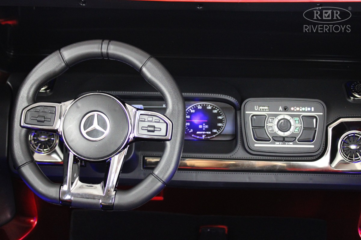 Купить Детский электромобиль RIVERTOYS Mercedes-AMG G63 G111GG-24V