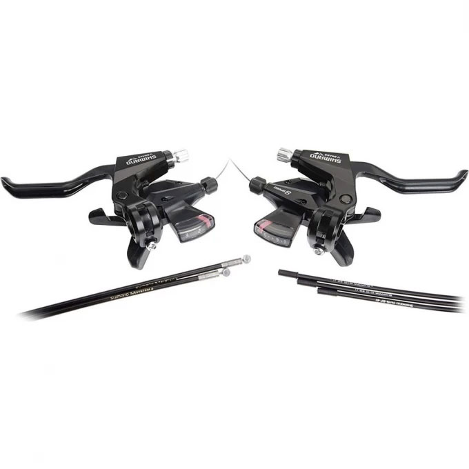 Купить Комборучки SHIMANO Altus ST-M310, 3х8 скор., черные