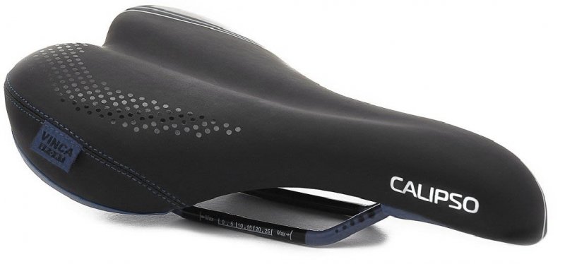 Купить Седло Vinca Sport VS 04 258*160мм черное, европодвес calypso black