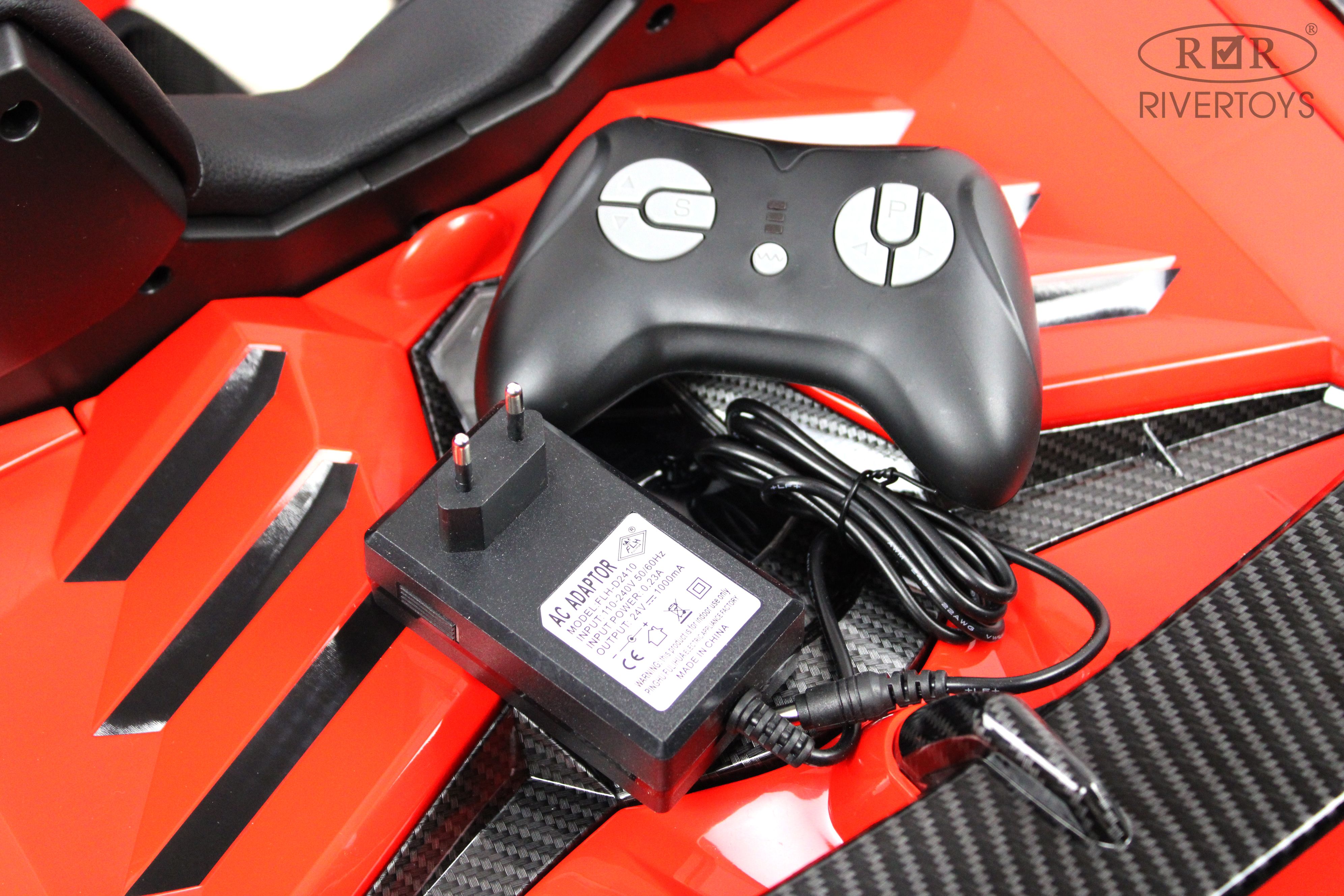 Купить Детский электромобиль RIVERTOYS Lamborghini Aventador SVJ A111MP