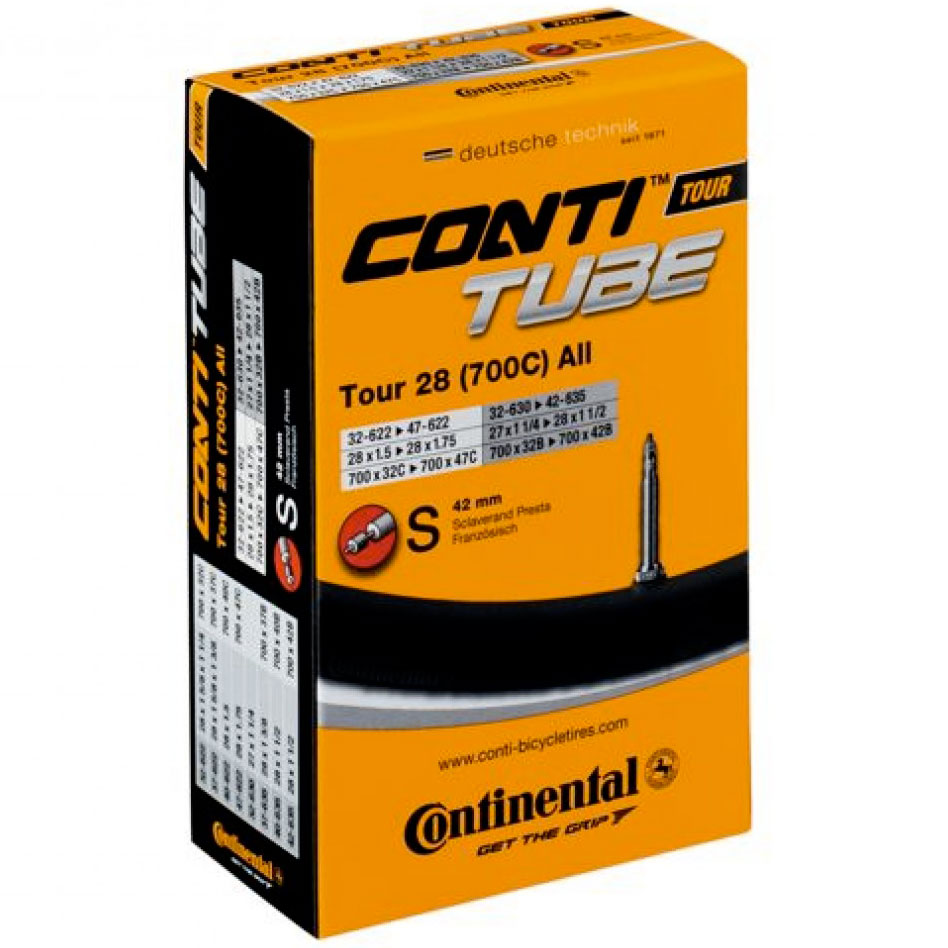Купить Камера CONTINENTAL Tour 700x32-47c, спортивный 42 мм
