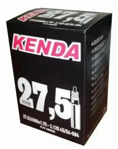 Купить Камера KENDA 27,5 дюймов х1,75-2,125 дюймов  (45/54-584), Presta 48 мм
