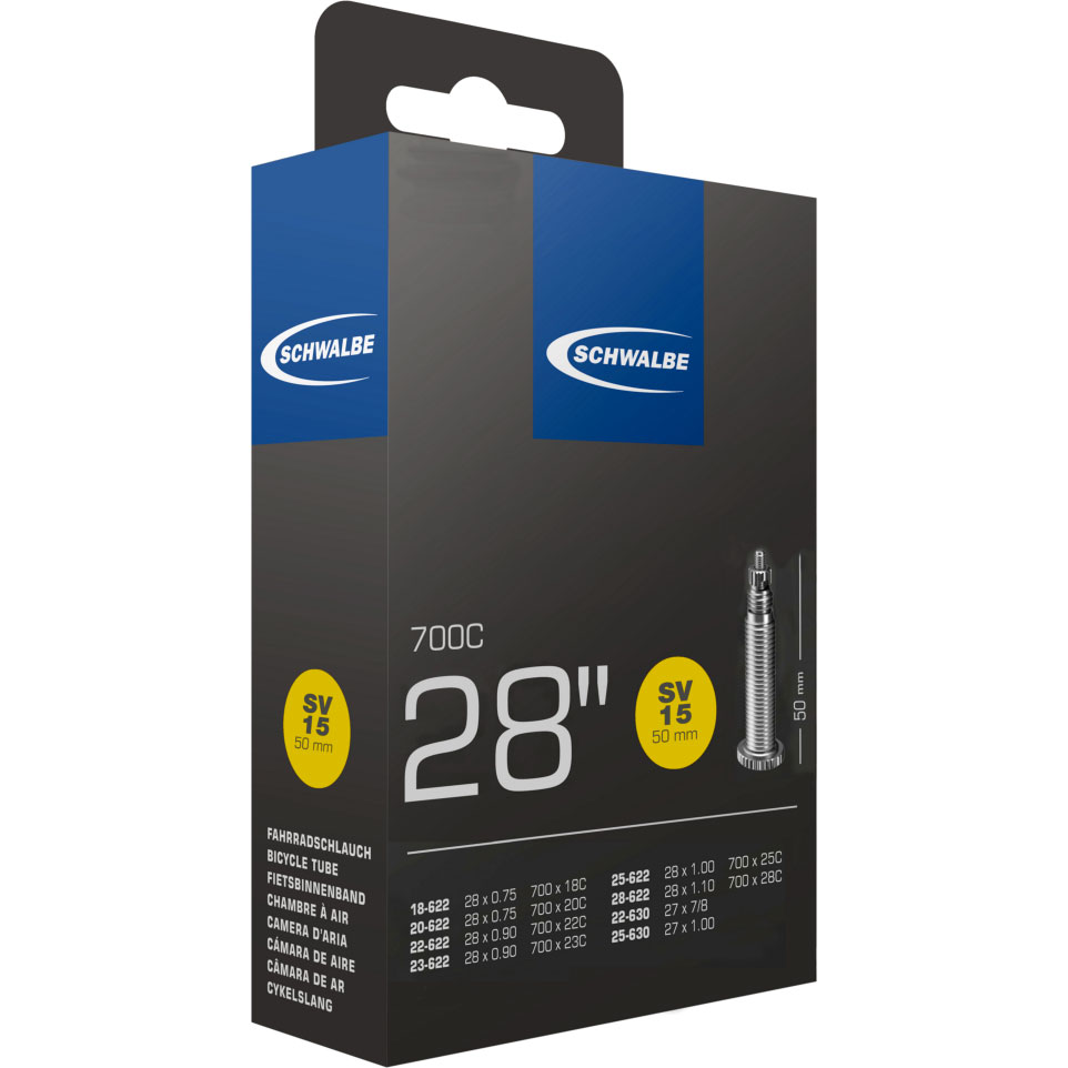 Купить Камера SCHWALBE SV15, 18/28-622/630, спорт 50 мм