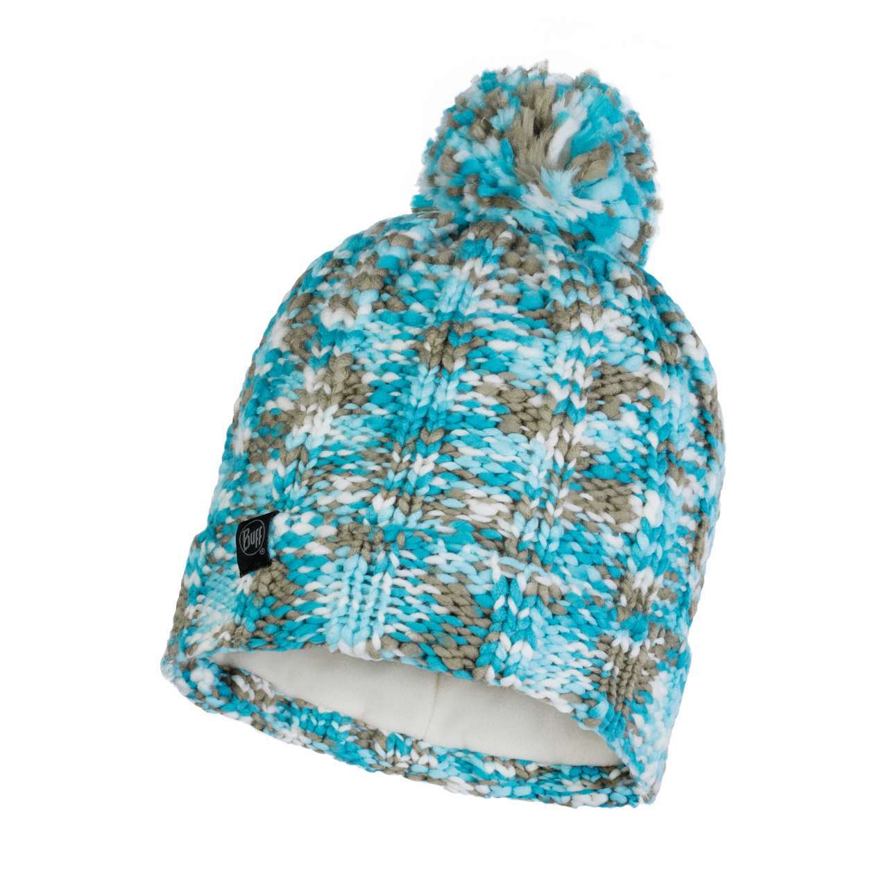 Купить Шапка BUFF Knitted&Polar Hat Livy Aqua