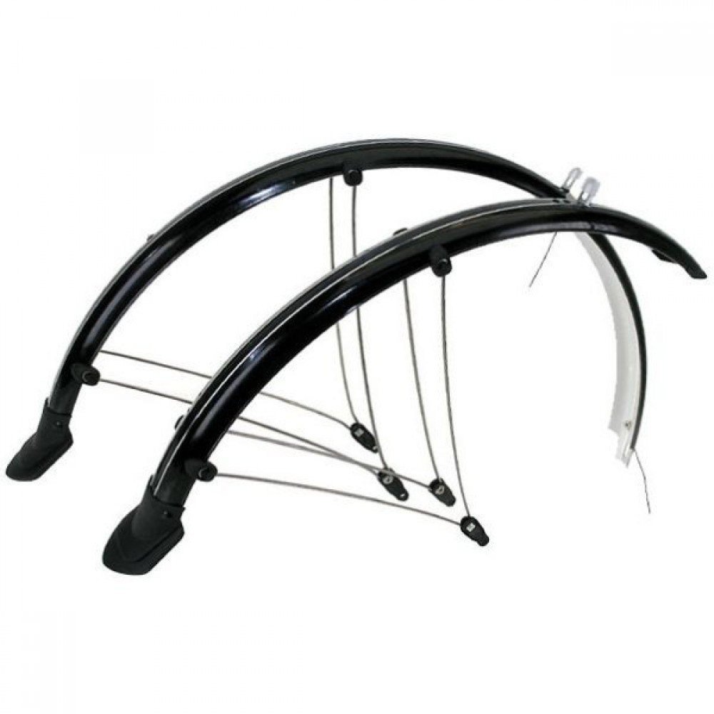 Купить Комлект полноразмерных крыльев 28-29 дюймов  FN-10-700C-60 F/R 60мм, с брызговиками