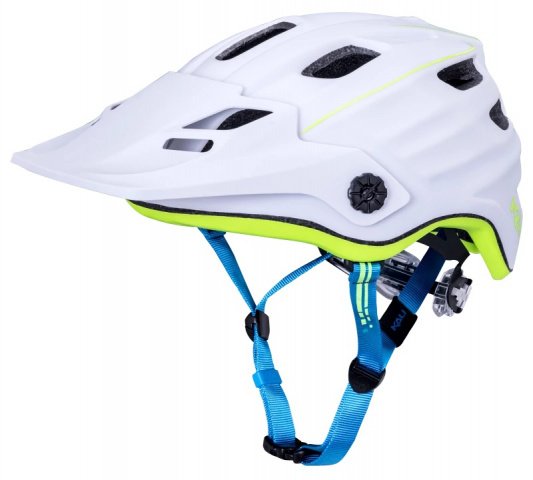 Купить Шлем ENDURO/MTB MAYA2.0 REVOLT Mat Wht/Fluo Ylw 12отв. KALI