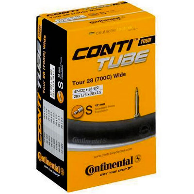 Купить Камера CONTINENTAL Tour Wide 700x47-62c, спортивный 42 мм