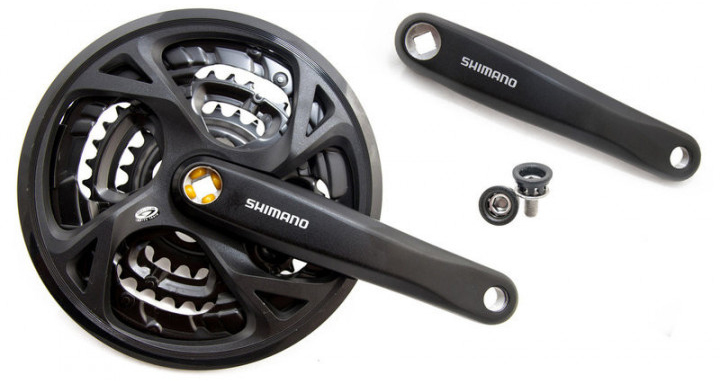 Купить Система Shimano FC-M371-L 44х32х22T 170 мм 