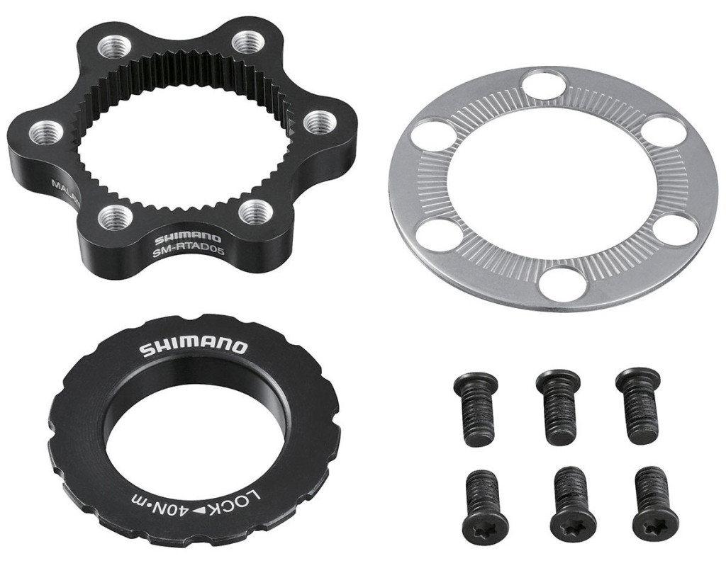 Купить Адаптер дискового тормоза SHIMANO SM-RTAD05 Center Lock/6 болтов