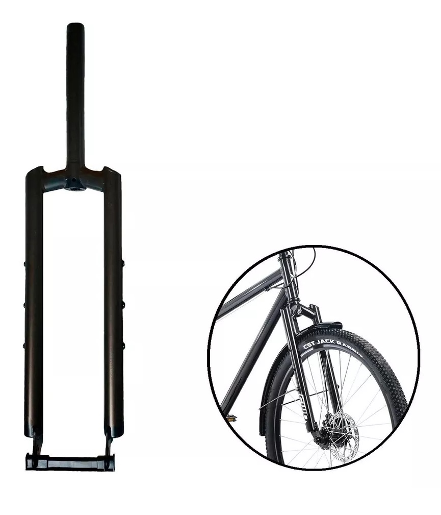 Купить Вилка RAPIDO COURIER ригидная 27,5 дюймов  MTB, 1-1/8 дюймов , под диск. торм.