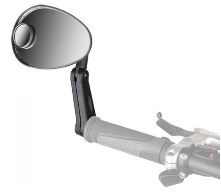 Купить Зеркало заднего вида DX-222D, левое, с доп. зеркалом