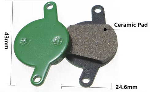Купить Тормозные колодки дисковые SOOCENT SKU23 для MAGURA CLARA 2001-2002, LOUISE 2002-2006/FR, PROMAX DC903