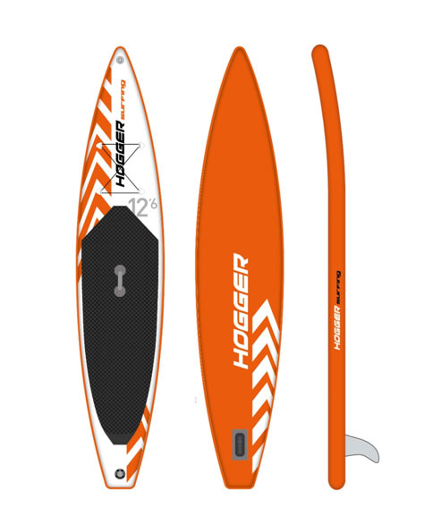 Купить SUP-доска HOGGER Surfing Orange 12'6 дюймов 