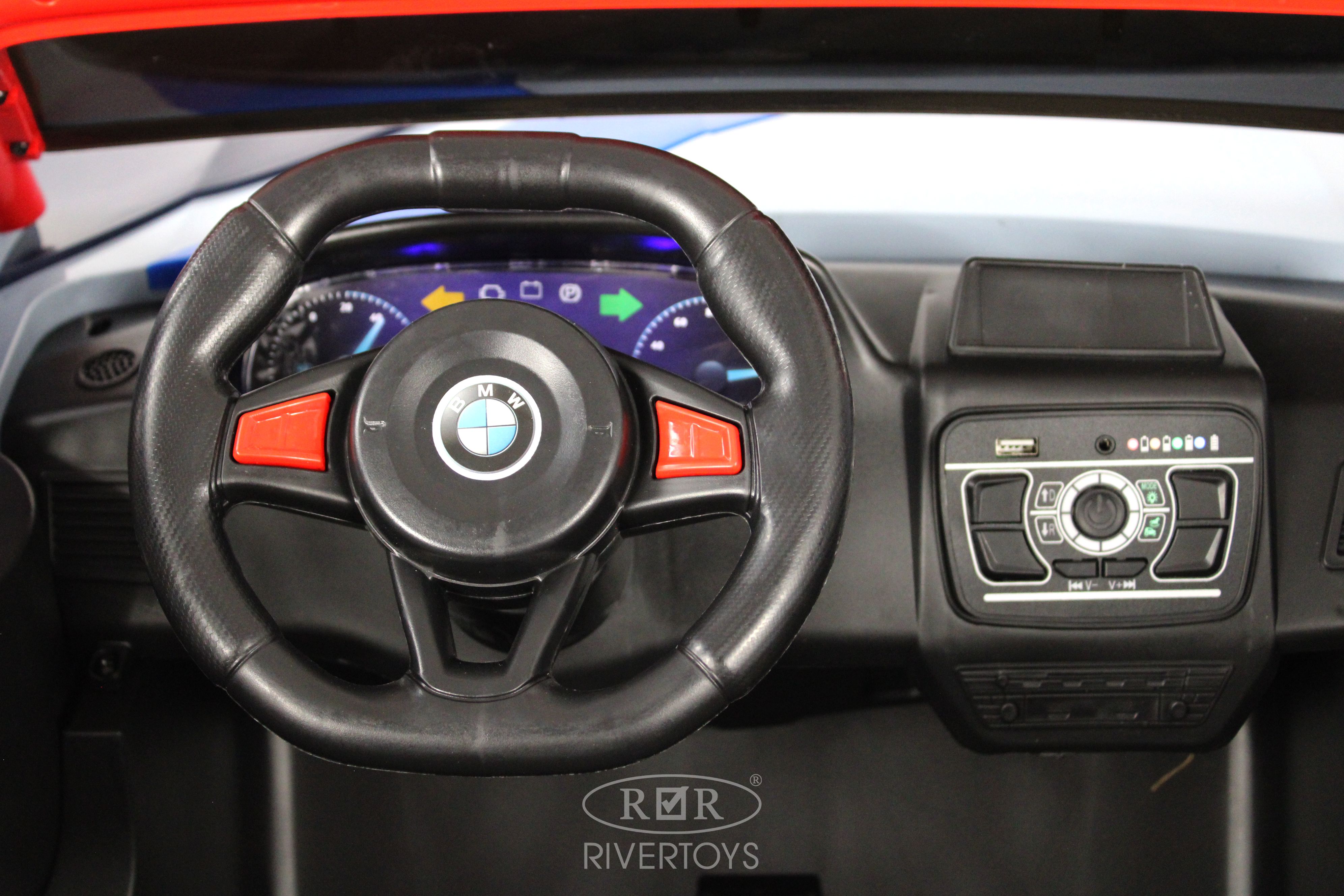 Купить Детский электромобиль RIVERTOYS BMW K007AM
