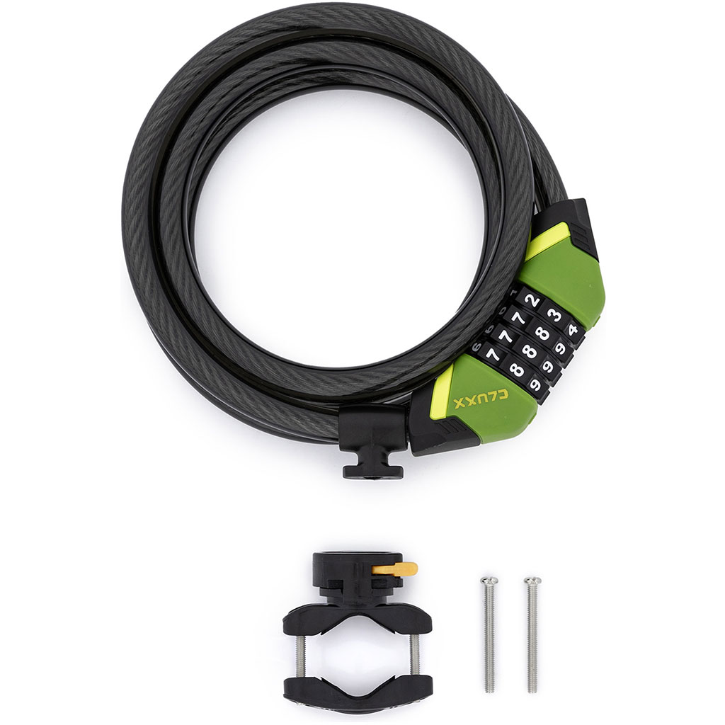 Купить Велозамок CLUXX Gardia 1200C Green/Black