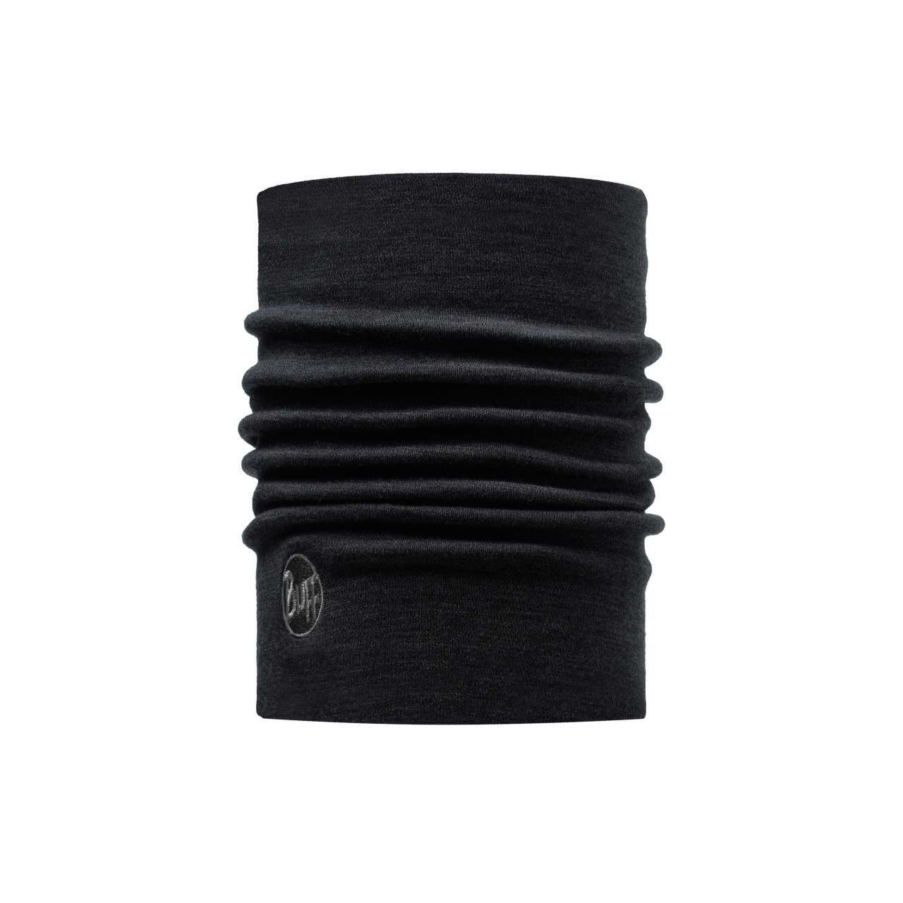 Купить Бандана BUFF HEAVYWEIGHT MERINO WOOL SOLID BLACK