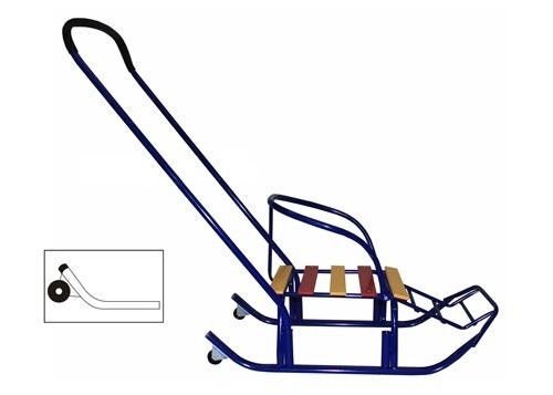 Купить Санки Метелица-5 + колесики